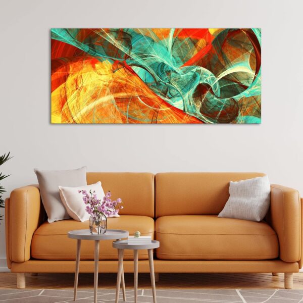 Modern Colorful Abstract Art Canvas Wall Painting