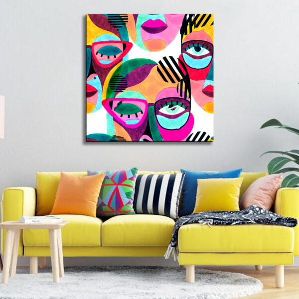 Abstract Modern Colorful Art Canvas Wall Painting
