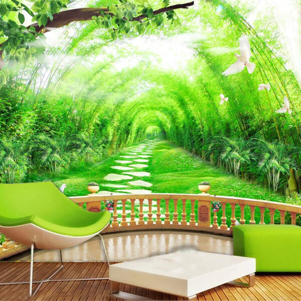 Beautiful View of Landscape Arches Self-adhesive Vinyl Wallpaper