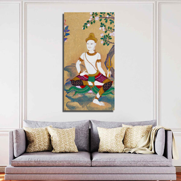 Beautiful Hindu God Thai Style Canvas