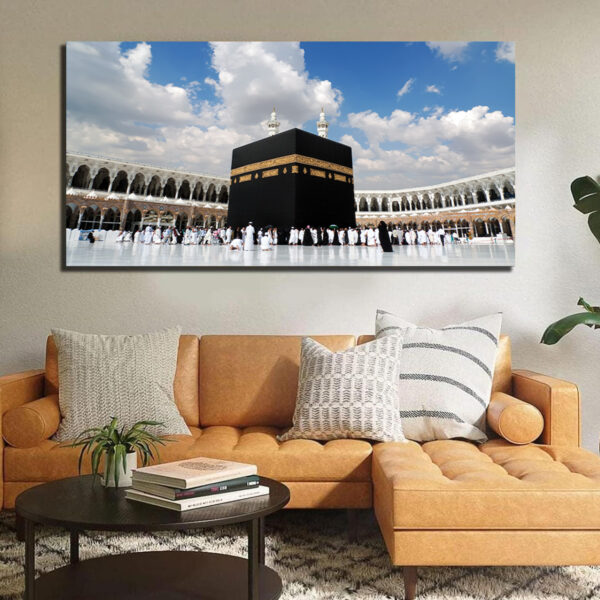 Masjid al-Haram in Mecca Canvas Wall Painting