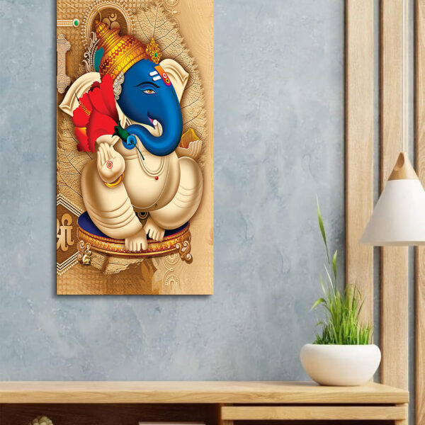 Ganesha Canvas Wall Painting