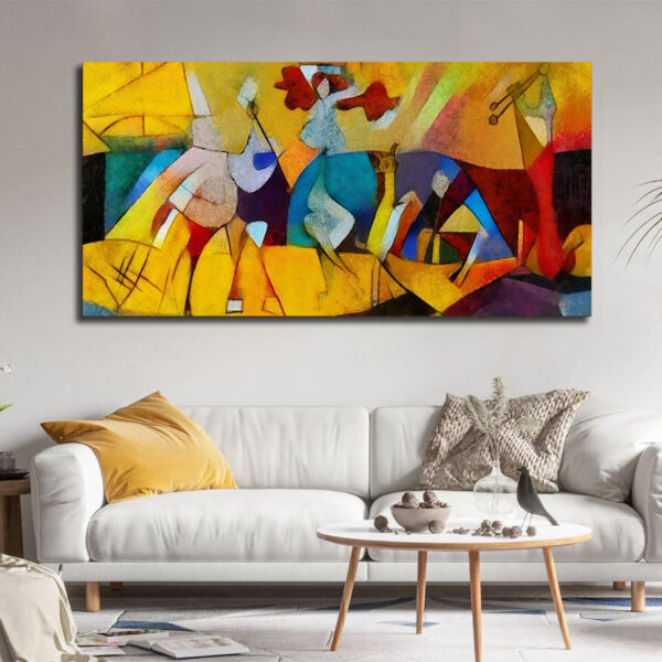 Abstract Picasso Famous Canvas